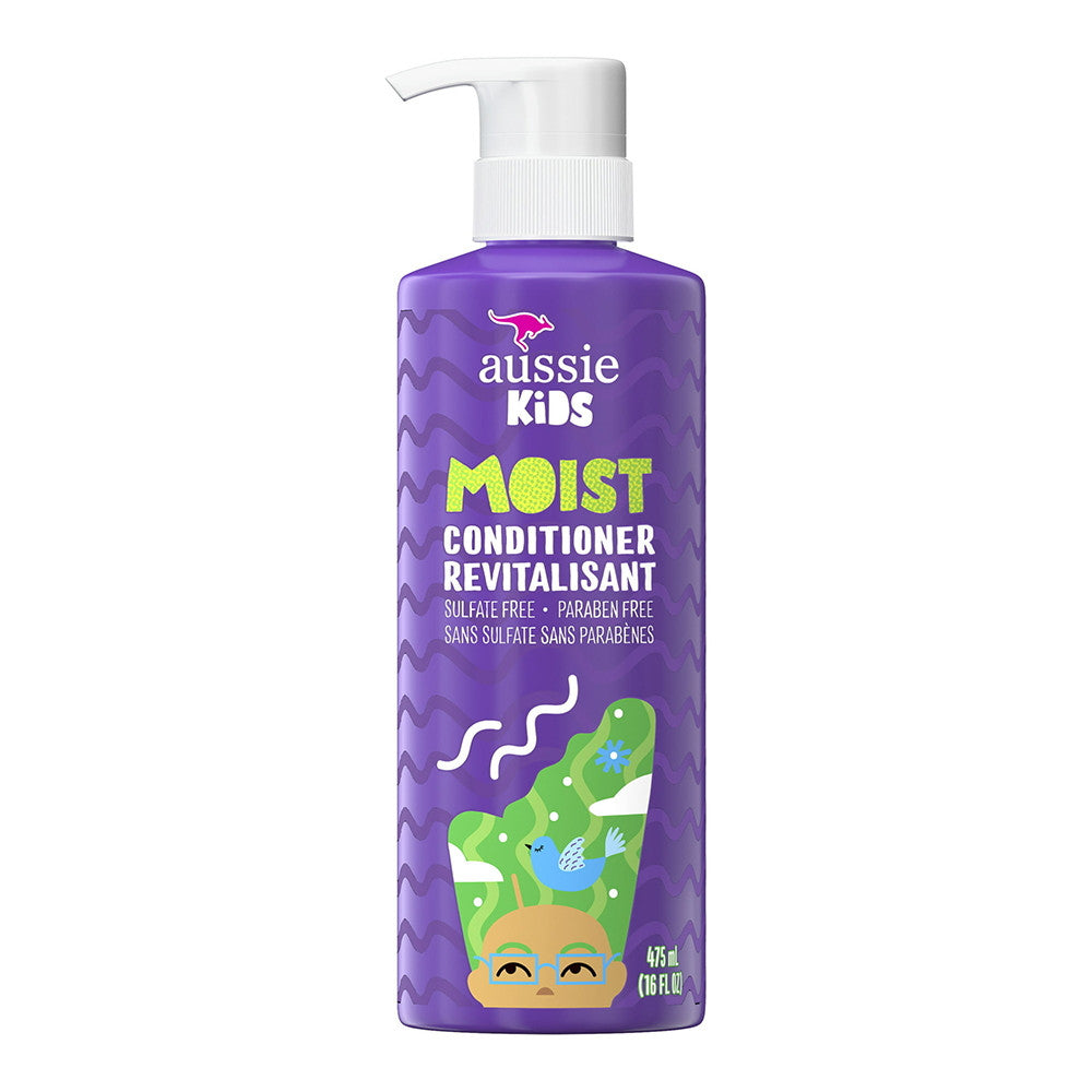 Aussie Kids Conditioner Moisturizes Hair Sulfate Free, 16 Oz